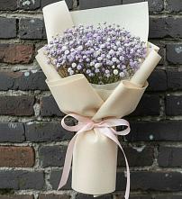 Букет цветов из:  Гипсофила #REPLACE_PRED# Высокогорном