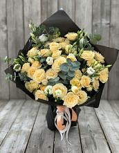 Букет цветов из:  Розы и Лизиантусы #REPLACE_PRED# Высокогорном