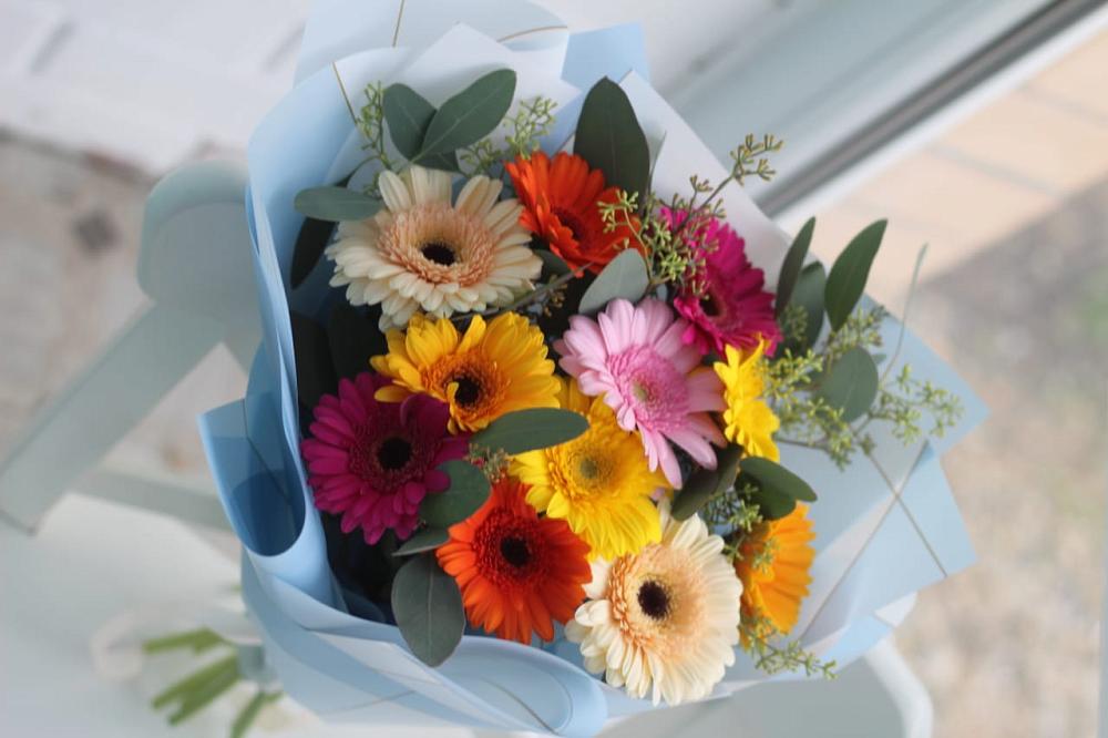 Букет цветов из: Герберы в Высокогорном