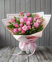 Букет Розовый кустик #REPLACE_PRED# Высокогорном