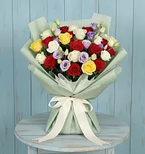 Букет цветов из:  Розы в Высокогорном