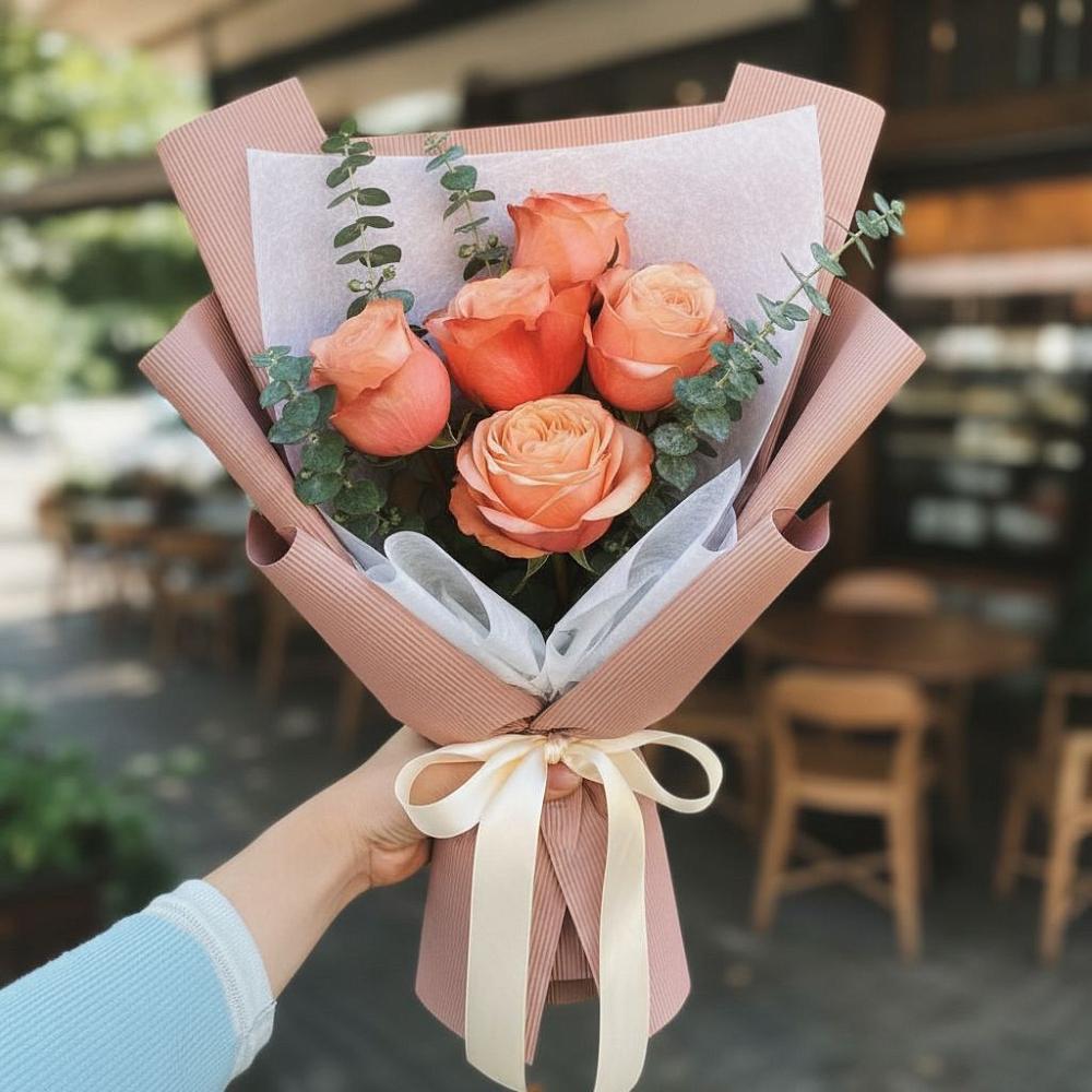 Букет цветов из: Розы в Высокогорном