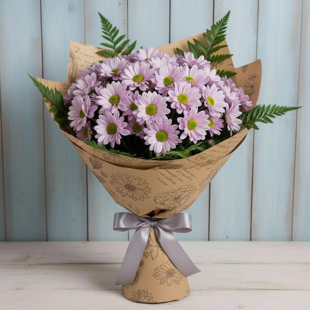 Букет цветов из: Хризантемы в Высокогорном