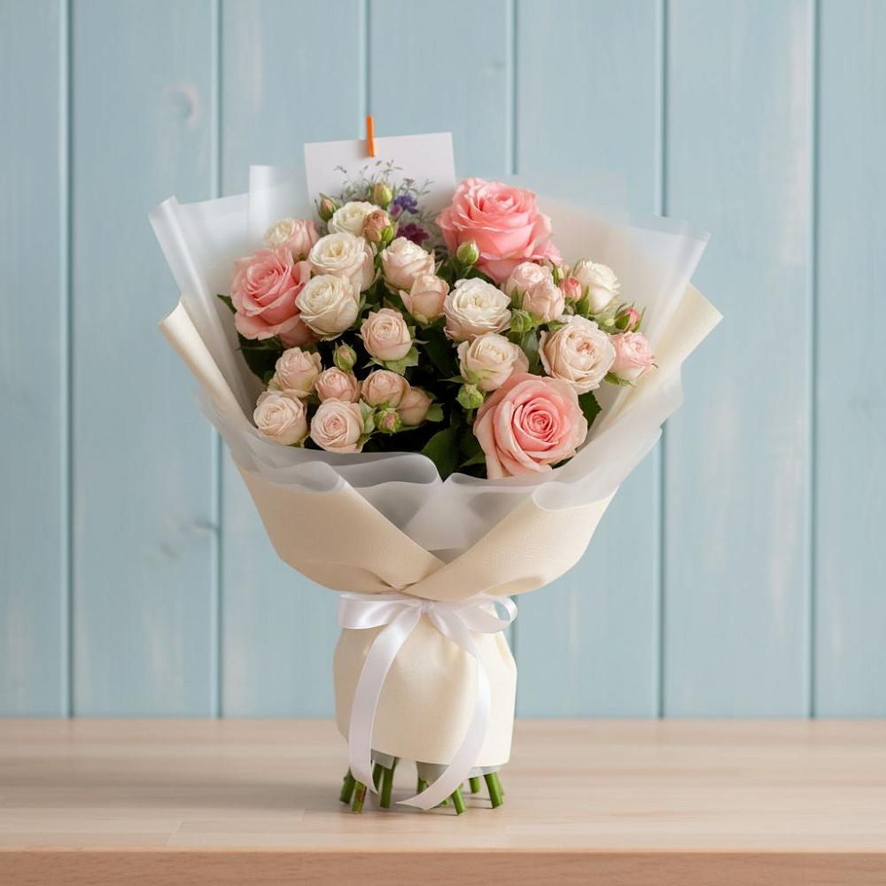 Букет цветов из: Розы в Высокогорном