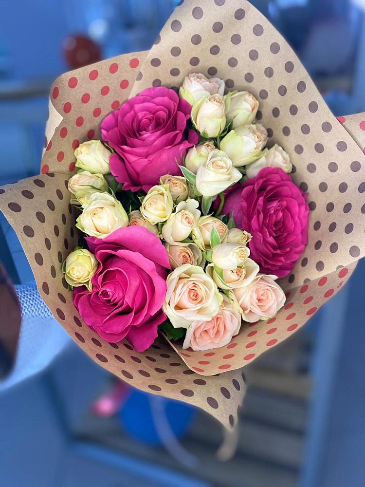 Букет цветов из: Розы в Высокогорном