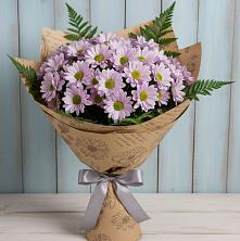 Букет цветов из:  Хризантемы в Высокогорном