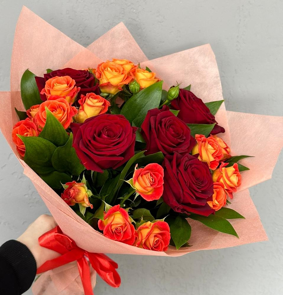 Букет Любовь и восторг в Высокогорном