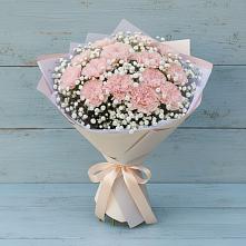 Букет цветов из:  Гвоздики в Высокогорном