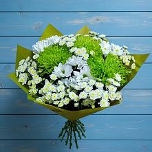 Букет цветов из:  Хризантемы в Высокогорном