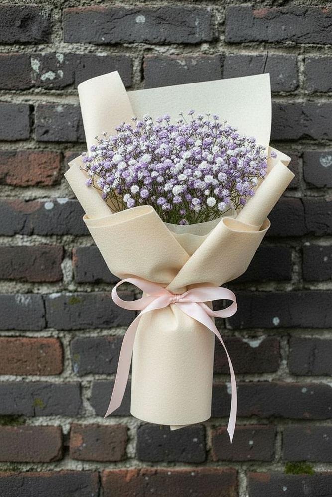 Букет цветов из: Гипсофила в Высокогорном