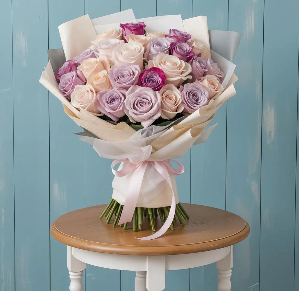 Букет цветов из: Розы в Высокогорном