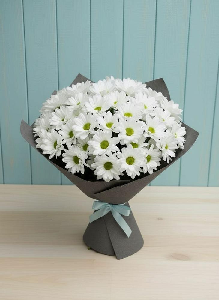 Букет цветов из: Хризантемы в Высокогорном