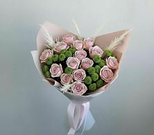 Букет цветов из:  Розы и Хризантемы в Высокогорном