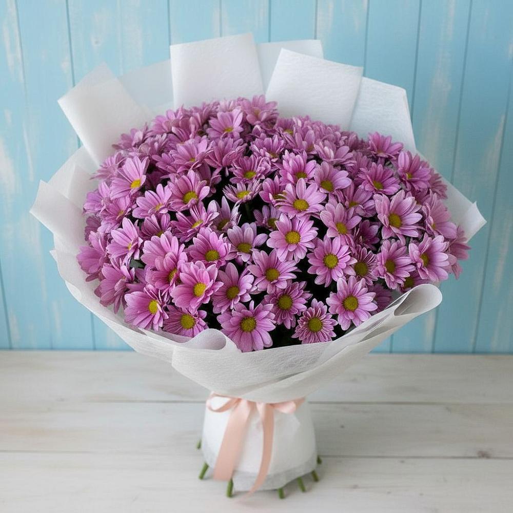 Букет цветов из: Хризантемы в Высокогорном