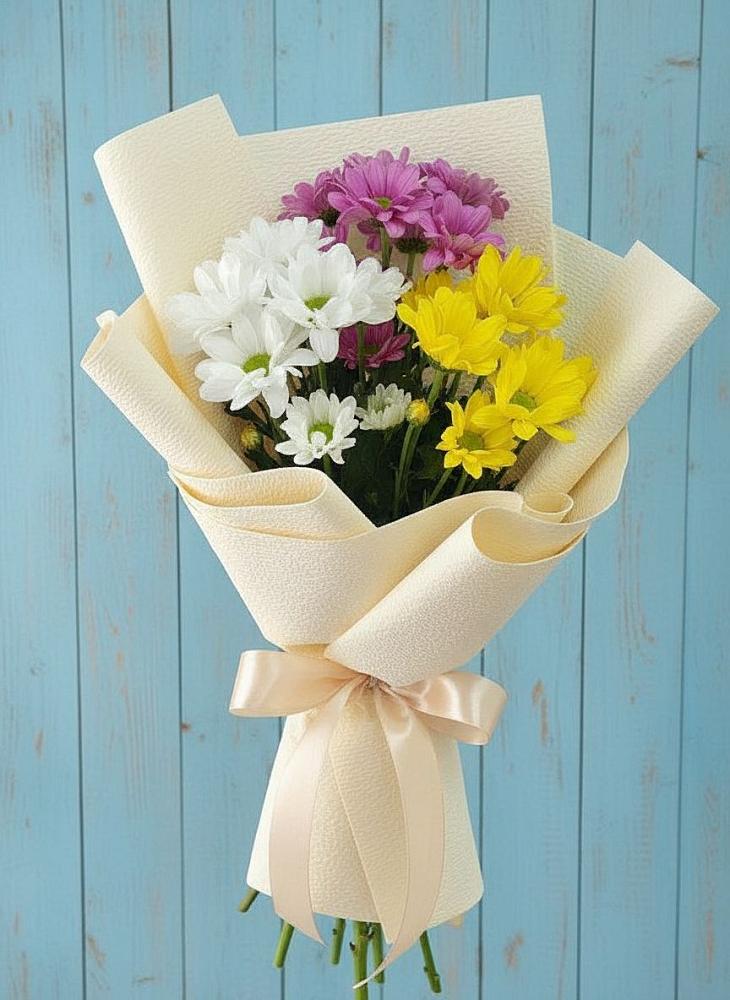Букет цветов из: Хризантемы в Высокогорном