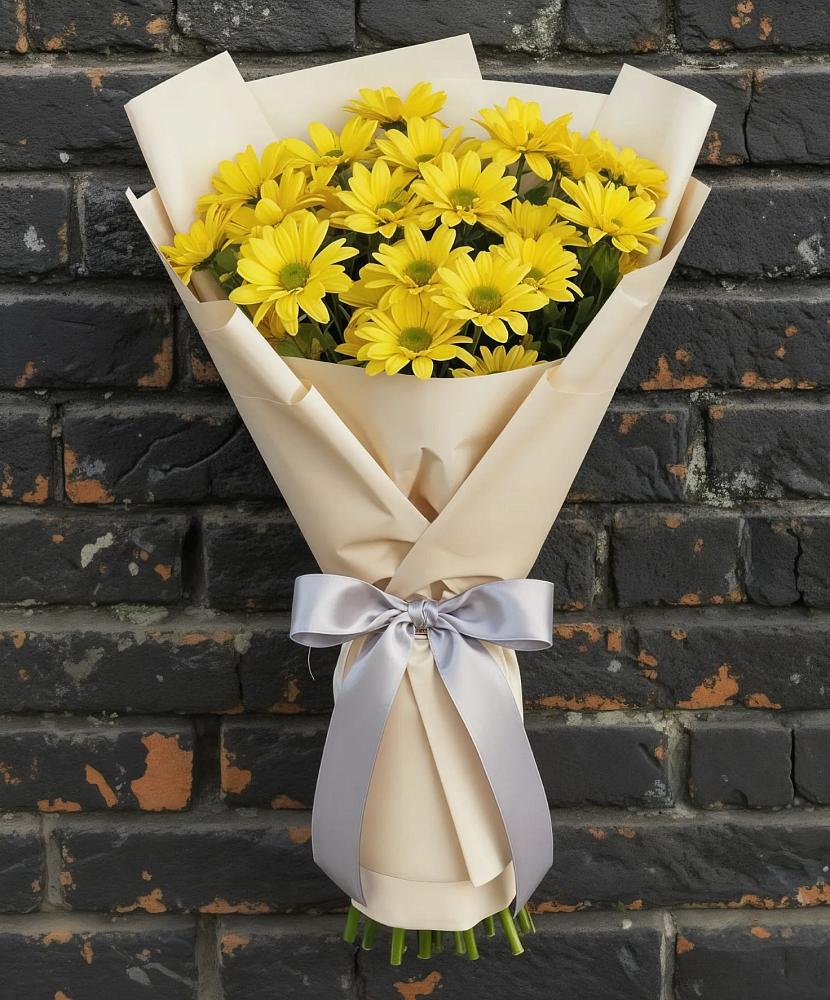 Букет цветов из: Хризантемы в Высокогорном
