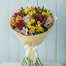 Букет цветов из:  Альстромерии в Высокогорном