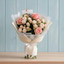 Букет цветов из:  Розы в Высокогорном