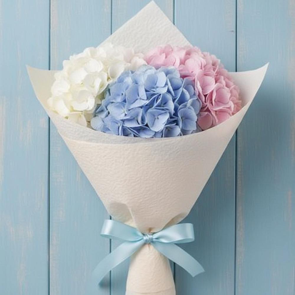 Букет цветов из: Гортензия в Высокогорном
